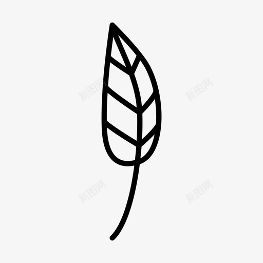 叶自然有机图标svg_新图网 https://ixintu.com 叶 有机 植物 水疗 自然