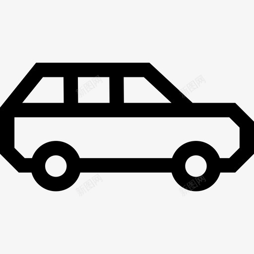 suv轿车地形图标svg_新图网 https://ixintu.com suv 厢式货车 地形 车辆 轿车 运输和物流概述