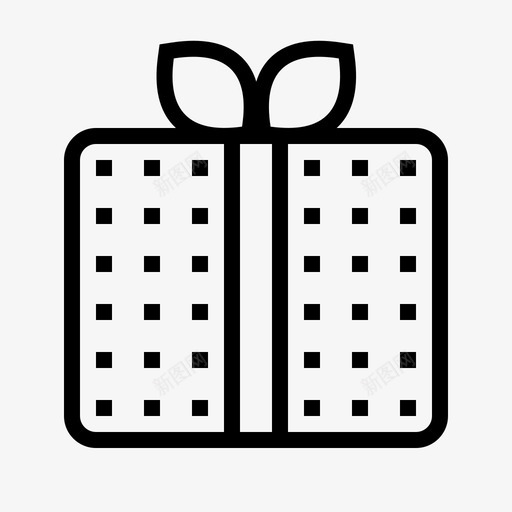 礼品盒子圣诞礼物图标svg_新图网 https://ixintu.com 免费 商业 圣诞礼物 电子商务 盒子 礼品