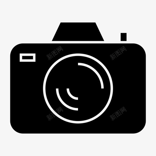 照相机镜头手机图标svg_新图网 https://ixintu.com 手机 照片 照相机 镜头