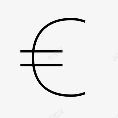 欧元货币世界货币图标图标