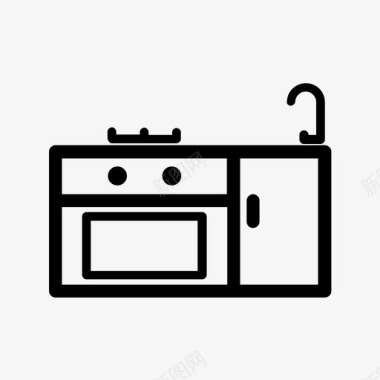 烹饪桌厨师厨房图标图标