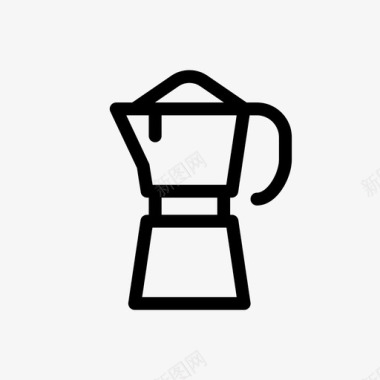 咖啡壶咖啡食物图标图标