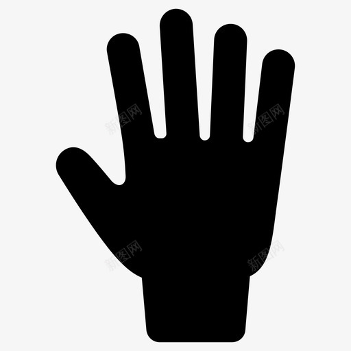 手手掌手向上图标svg_新图网 https://ixintu.com 举起手 张开手 手 手向上 手掌