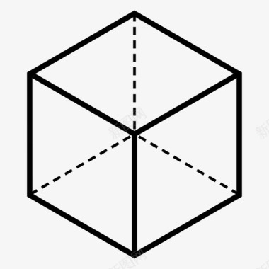 六面体三维地球图标图标