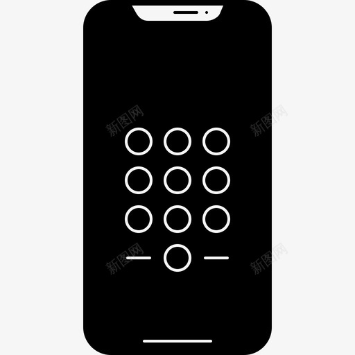 密码应用程序输入密码图标svg_新图网 https://ixintu.com iphone 密码 应用程序 登录 输入密码