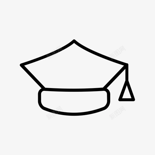 毕业帽毕业生砂浆板图标svg_新图网 https://ixintu.com 学校设备 毕业帽 毕业生 砂浆板