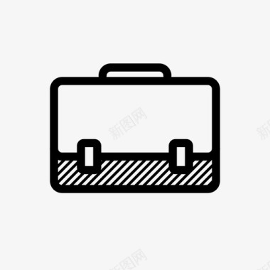 公文包商务包笔记本电脑包图标图标