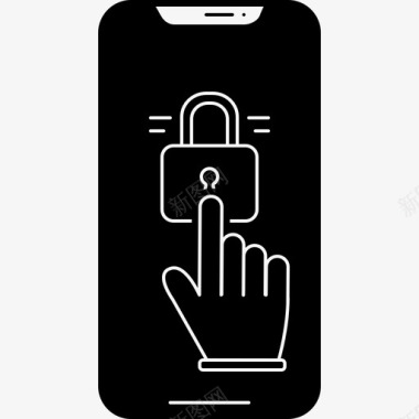 锁屏iphone隐私图标图标