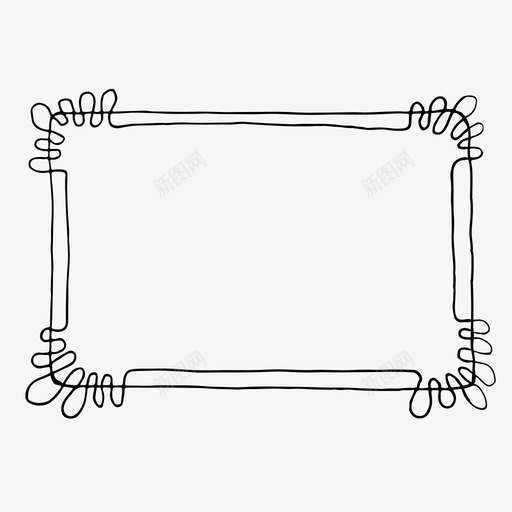 框架装饰装饰元素图标svg_新图网 https://ixintu.com 图案 框架 装饰 装饰元素 角 边框