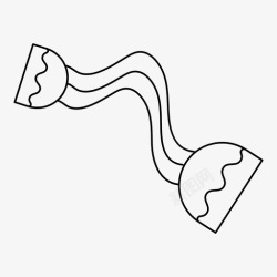 阻力运动扩张器健身健身房图标高清图片