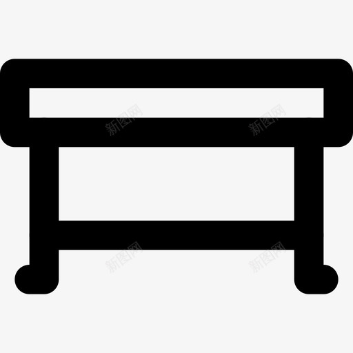 桌子商务家庭图标svg_新图网 https://ixintu.com 商务 室内 室内和家具 家具 家庭 房子 桌子