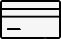 银行卡多功能应用银行卡信用卡磁卡图标高清图片