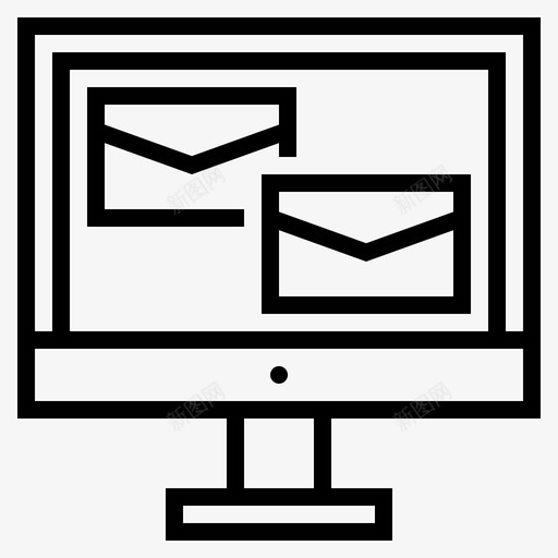 电子邮件客户端计算机电子邮件帐户图标svg_新图网 https://ixintu.com 电子邮件发送 电子邮件客户端 电子邮件帐户 电子邮件服务 计算机