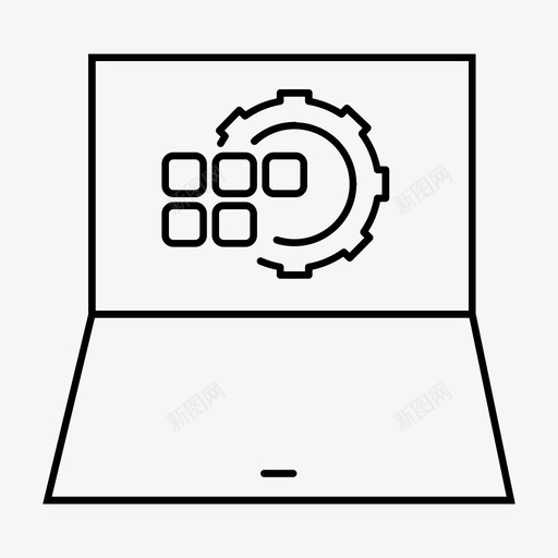 重置应用程序应用程序开发全球网络图标svg_新图网 https://ixintu.com 全球网络 应用程序开发 更新数据 笔记本电脑 系统更新 重置应用程序