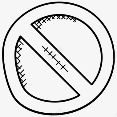 禁止进入标志封闭标志禁止进入图标图标