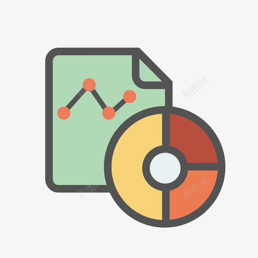 分析数据表svg_新图网 https://ixintu.com 分析数据表 填充 多色 扁平 可爱