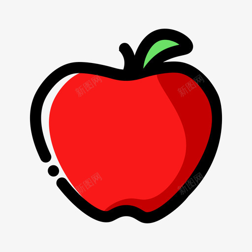 pingguosvg_新图网 https://ixintu.com pingguo