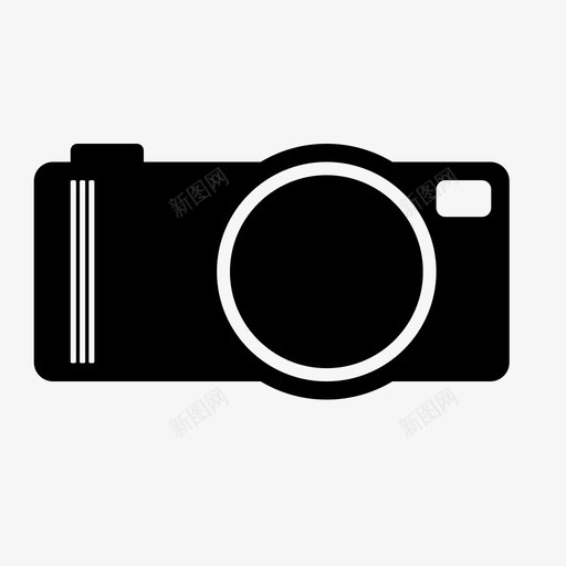 摄像机照片标牌图标svg_新图网 https://ixintu.com 摄像机 标牌 照片 视频显示器