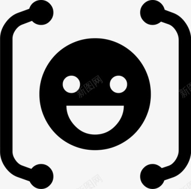 人脸识别图标