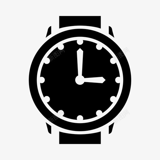手表倒计时小时图标svg_新图网 https://ixintu.com 倒计时 小时 手表 时间 计时器