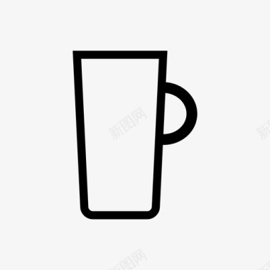 杯子饮料厨房用具图标图标