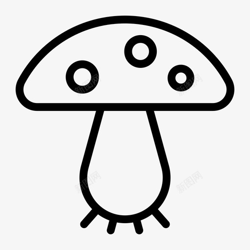 采购产品蘑菇食物真菌图标svg_新图网 https://ixintu.com 毒菌 真菌 蔬菜 采购产品蘑菇 食品和饮料 食物