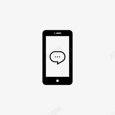 iphone聊天语音泡泡图标图标