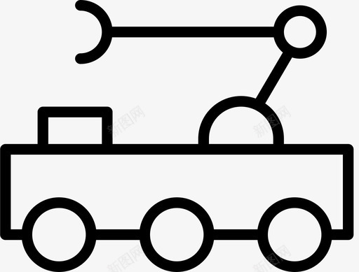 太空漫游者arm发现图标svg_新图网 https://ixintu.com arm 发现 太空材料稀薄 太空漫游者 机器人 车辆