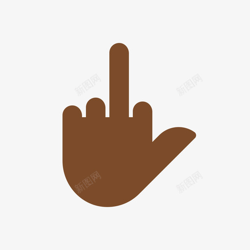 bird middle finger 01.3svg_新图网 https://ixintu.com bird middle finger 01.3