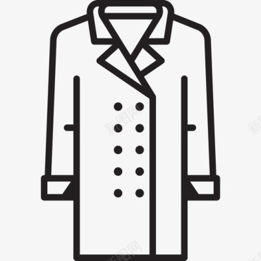男装时装衣服图标图标