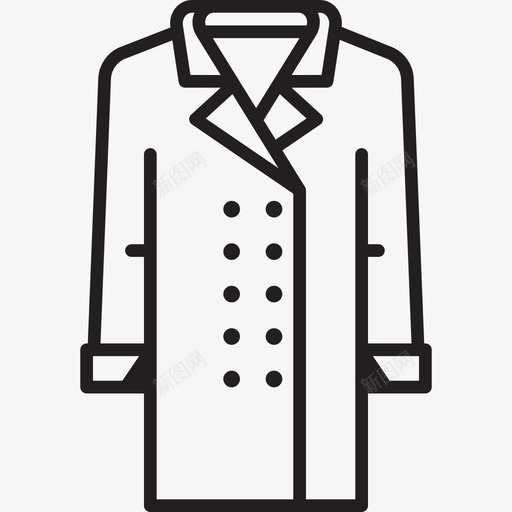 男装时装衣服图标svg_新图网 https://ixintu.com 时装 男装 衣服
