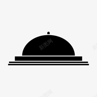 盘子餐具厨房图标图标