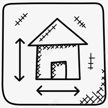 蓝图建筑工程施工计划图标图标