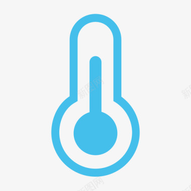 智能家居icon-恒温器图标