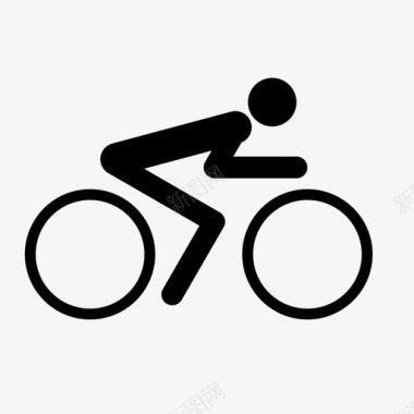 骑自行车速度图标图标