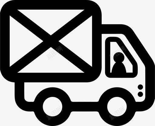 送货卡车司机卡车图标svg_新图网 https://ixintu.com 卡车 司机 车辆 运输 送货卡车 送货运输图标