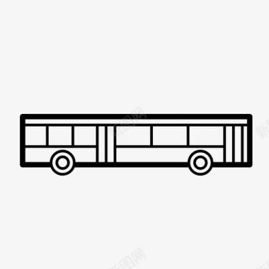 蓝色巴士公共交通密歇根大学图标图标