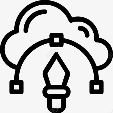 云图形数据库服务器图标图标
