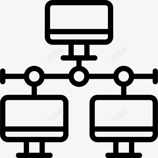 lan连接internet网络图标svg_新图网 https://ixintu.com Pretyconsconnectionsvol1概述 internet lan连接 web 网络