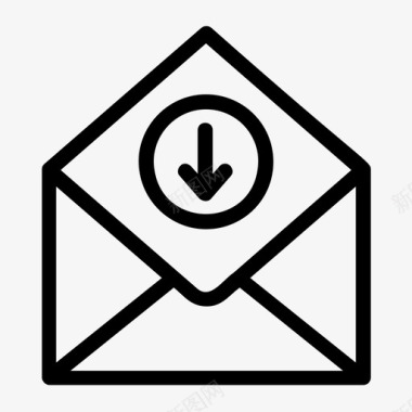 信收件箱邮件图标图标