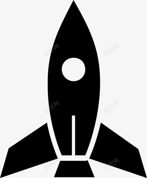 火箭宇宙飞船外层空间图标svg_新图网 https://ixintu.com 外层空间 宇宙飞船 技术 火箭