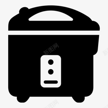 电饭煲厨具压力锅图标图标