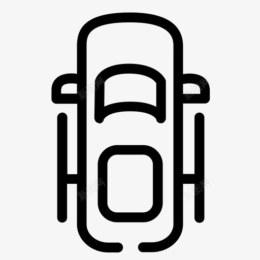 侧踏板汽车灯图标svg_新图网 https://ixintu.com 侧踏板 开放式 汽车 灯 线图标汽车 车辆