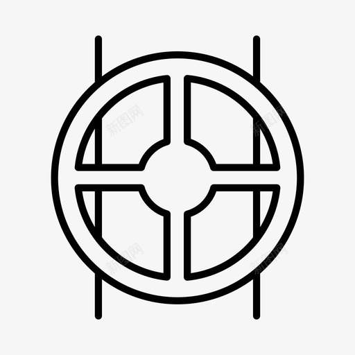 阀门浴室水管工图标svg_新图网 https://ixintu.com 下水道 修理 水管工 浴室 管道 阀门
