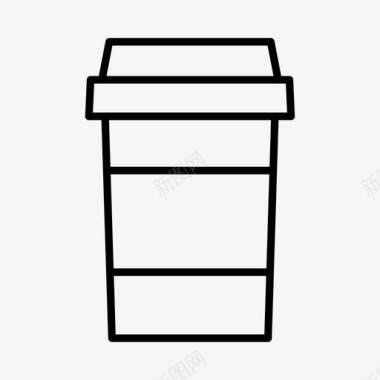 咖啡咖啡师咖啡馆图标图标
