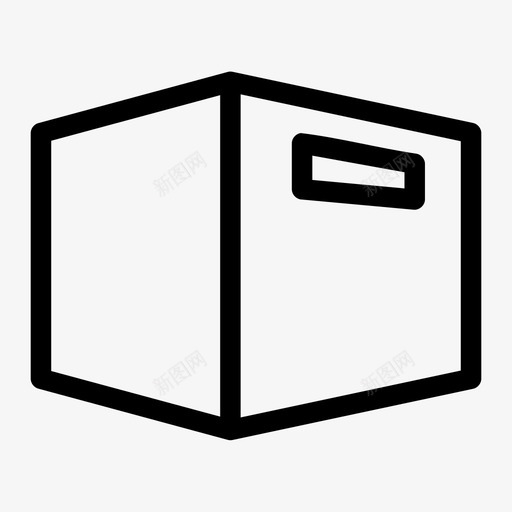 箱子集装箱交货图标svg_新图网 https://ixintu.com 交货 包装 箱子 装运 运输介质 集装箱