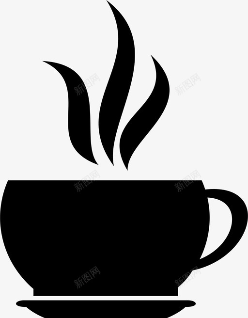 绿茶咖啡杯子图标svg_新图网 https://ixintu.com 咖啡 杯子 绿茶 饮料
