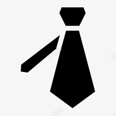 领带配饰服装图标图标