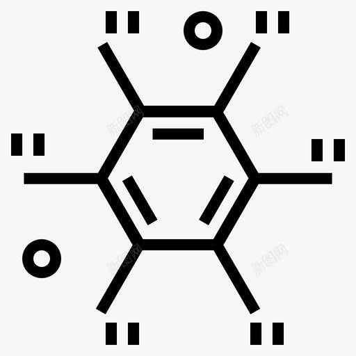 分子生物学科学图标svg_新图网 https://ixintu.com 分子生物学科学